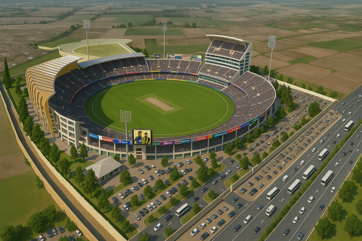 Just 5 mins* to Gwalior International Cricket Stadium